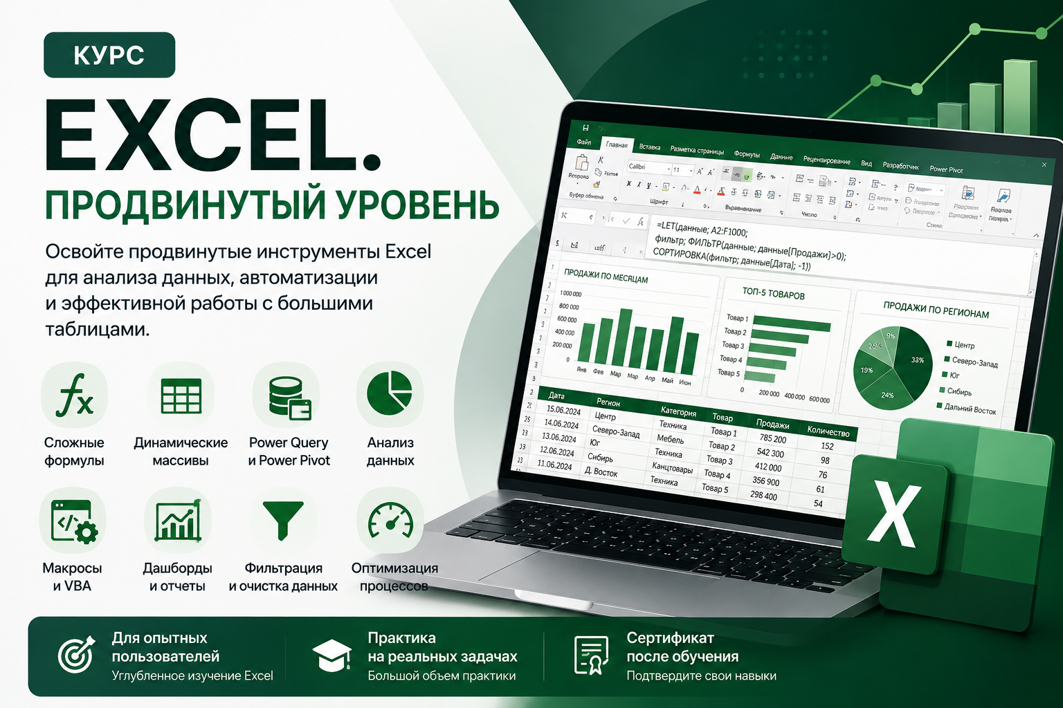 Excel. Продвинутый уровень